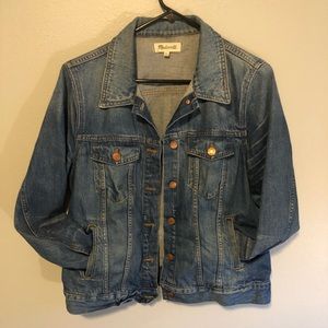 Madewell jean jacket